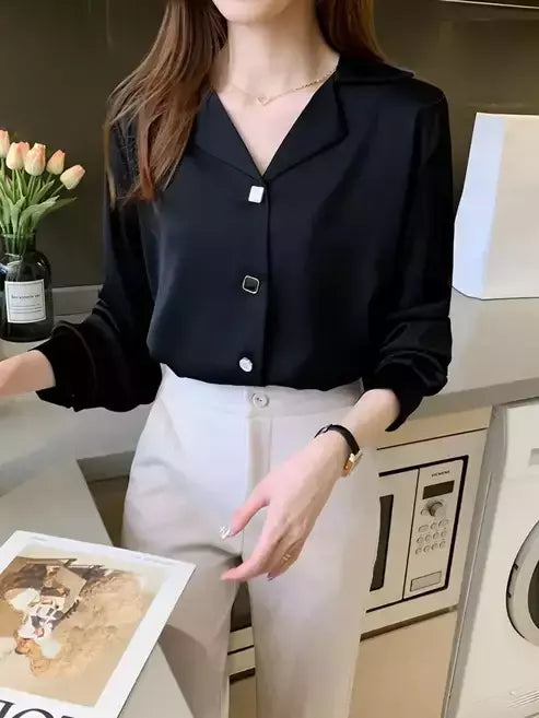Lucia Slim Fit Button-Up Shirt