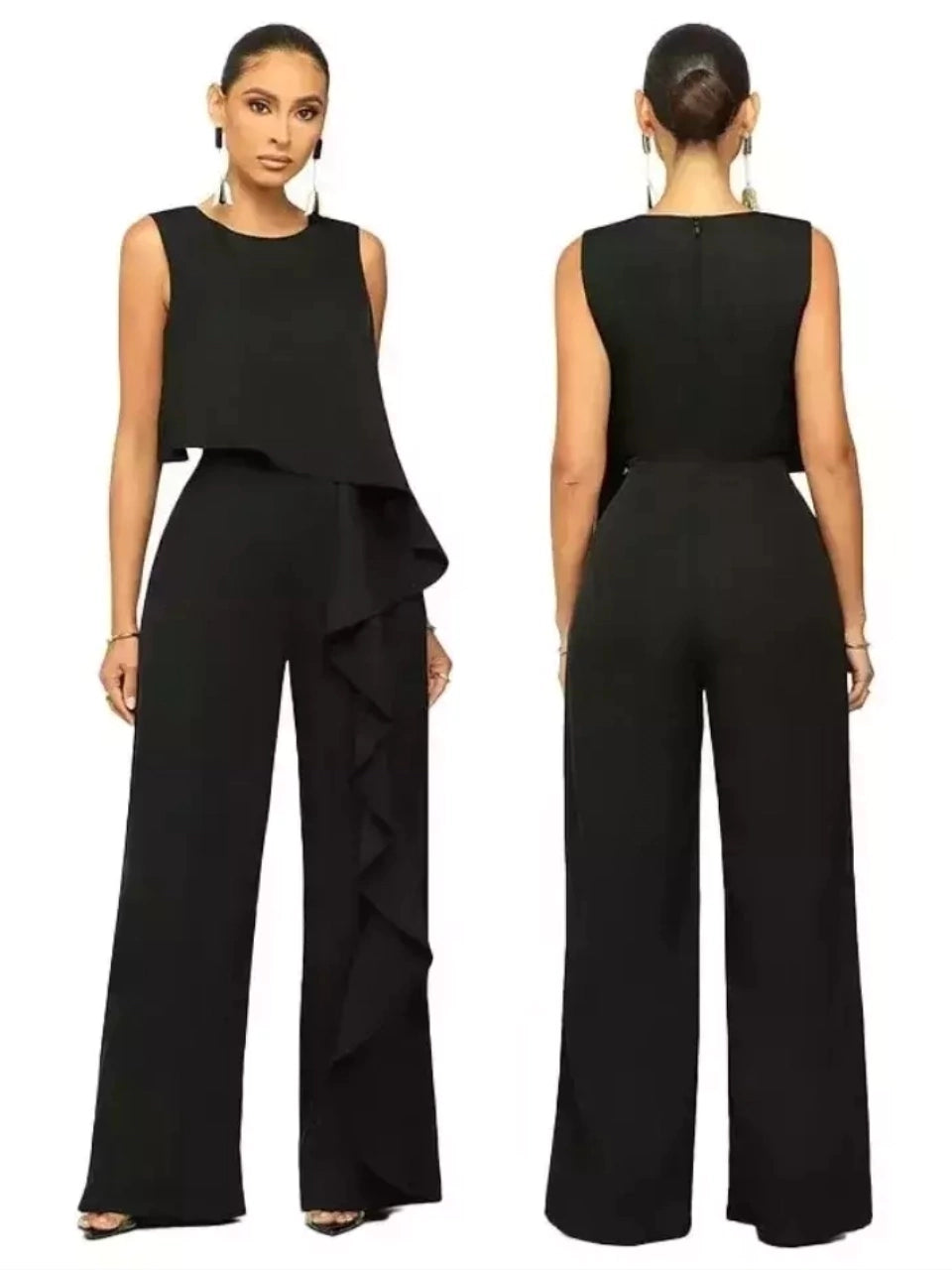 Sarah Strapless Wide-Leg Jumpsuit