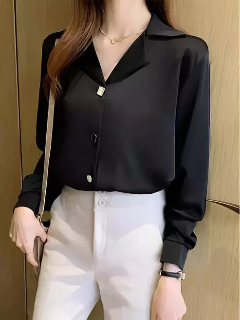 Lucia Slim Fit Button-Up Shirt