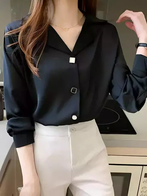 Lucia Slim Fit Button-Up Shirt